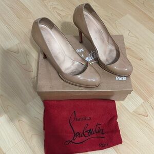 Christian Louboutin New Simple Pump 120 Patent Calf - Size 39